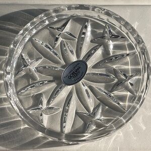 Vintage Gorham King Edward Collection - Full Lead Crystal Coasters -4- #C480-NEW